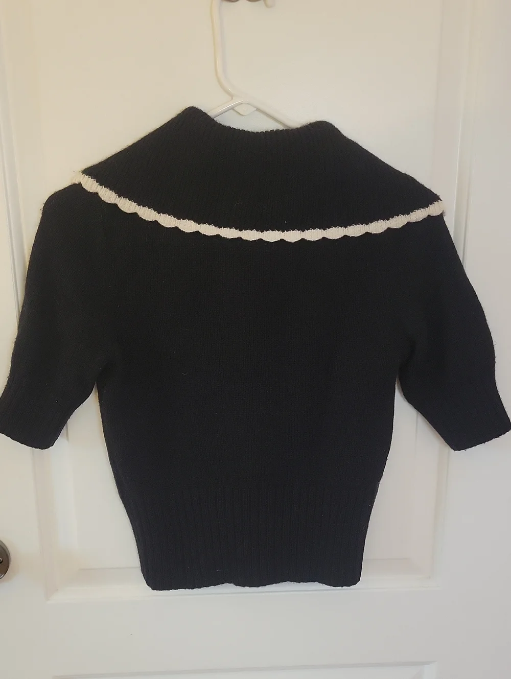 & And Other Stories Wide Collar Wool Knit Sweater